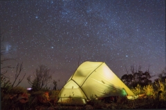 \'Night Begins at Hilltop Lookout\'